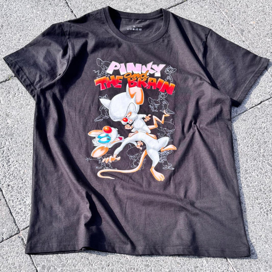 Polera Pinky y Cerebro