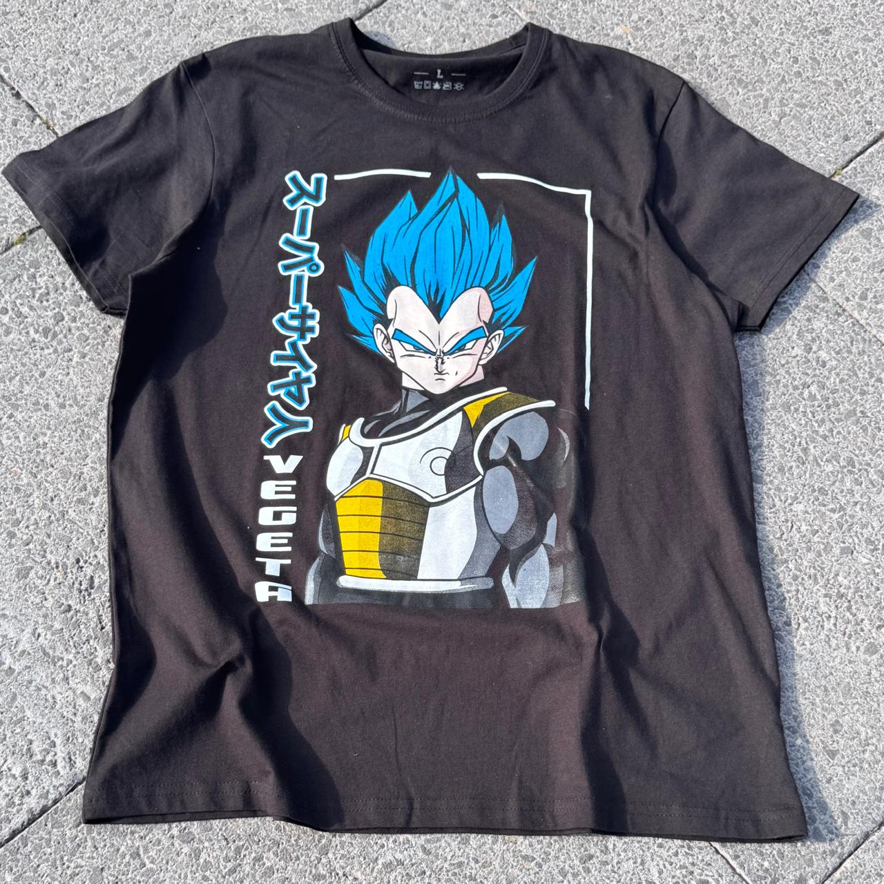 Polera Vegeta Dragon Ball Z